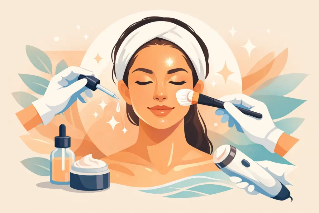 Facial treatment voor glow huid uitgelegd
