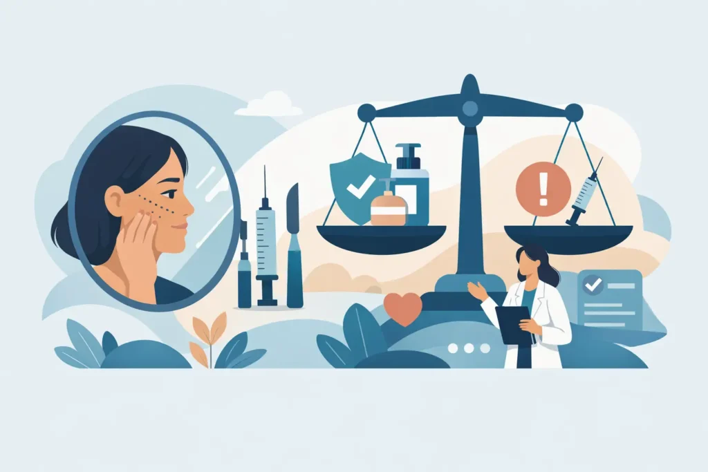 Hoe kies je een veilige cosmetische behandeling?