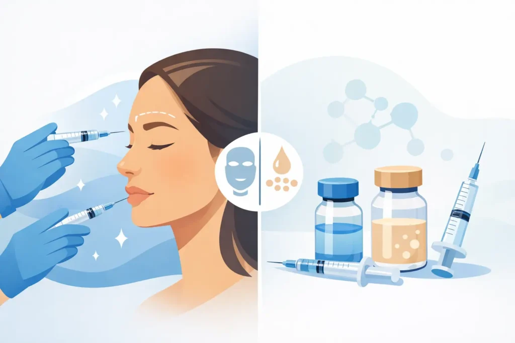 Botox of fillers verschil helder uitgelegd