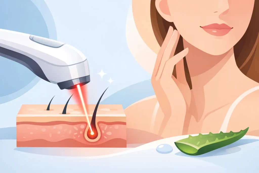 Review laserontharing voor gevoelige huid