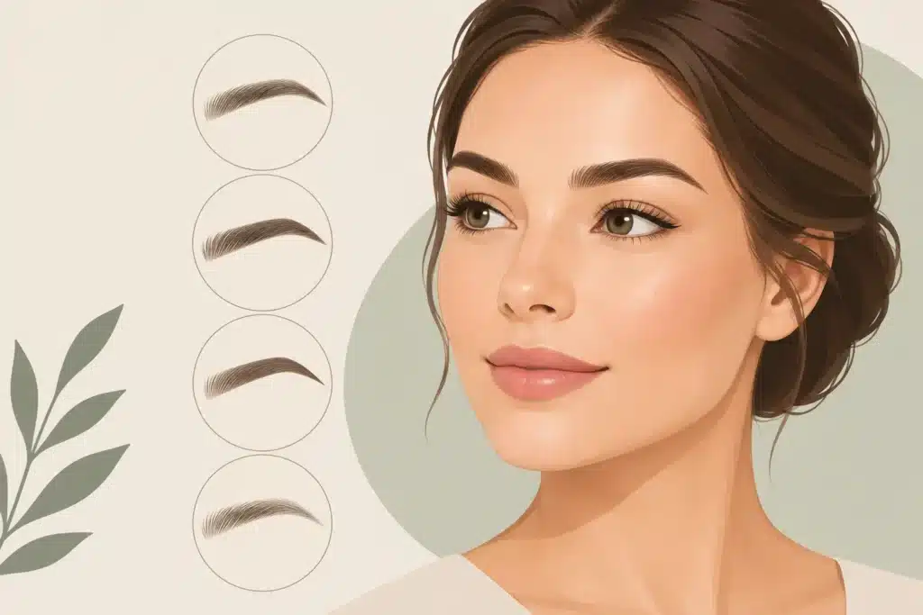 Gids PMU wenkbrauwen kiezen voor natuurlijke look