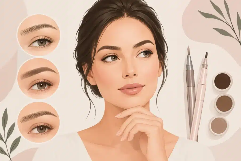 PMU hairstrokes powderbrows: wat past bij jou?
