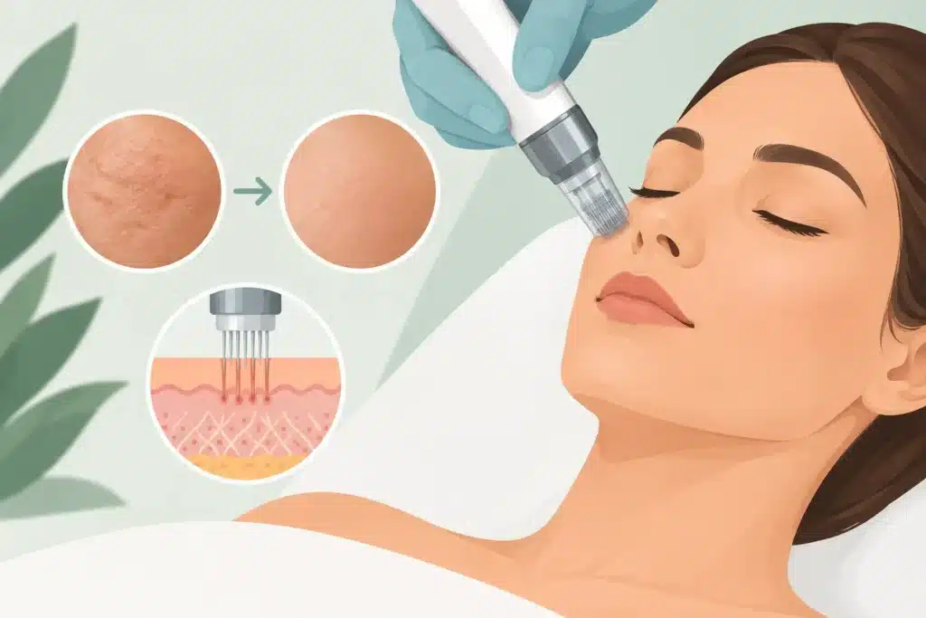Werkt littekencorrectie met microneedling?